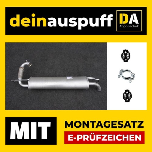 Endschalldämpfer für renault - endschalldämpfer,