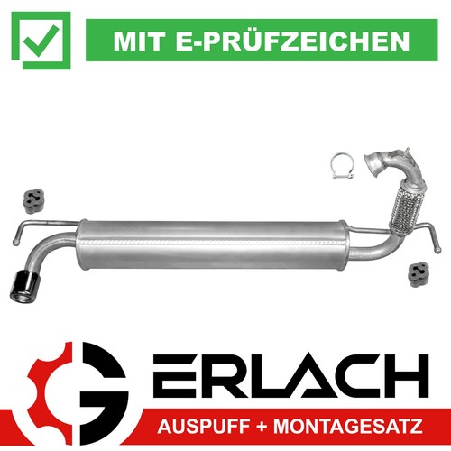 Endschalldämpfer für smart - für,