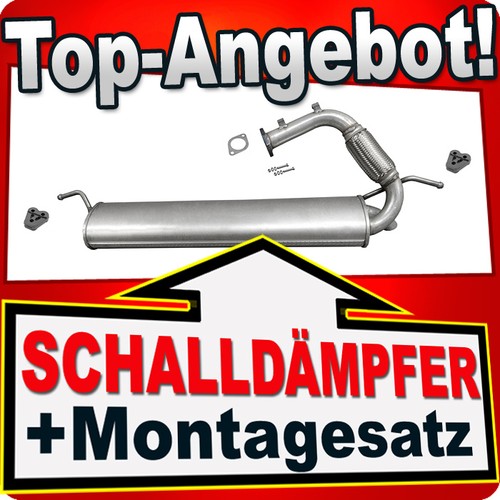 Endschalldämpfer für smart - für,